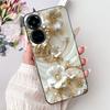 For Tecno Camon 19Pro 5G CI7n Back Cover For Tecno Camon 19 Pro 5G Case Silicone Cute Cat Luxury Flowers Shockproof Bumper Funda