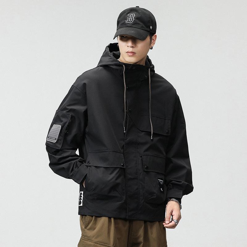 Куртка Tooling Jacket Мужская свободная повседневная куртка Мужская модная куртка с капюшоном Mountain