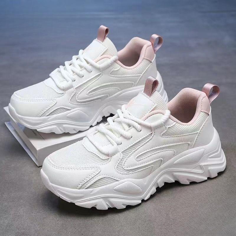 Женские кроссовки Модные массивные кроссовки Женская спортивная обувь для тенниса на платформе Легкая обувь