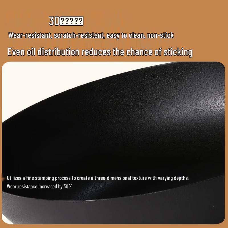 Cooker King Non-Coated Wrought Iron Stir-Fry Pan