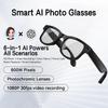 AIMB-G2 Smart Glasses Bluetooth Calling AI Voice Assistant for Taking Photos and Videos Anti Blue Light Color Changing Lenses