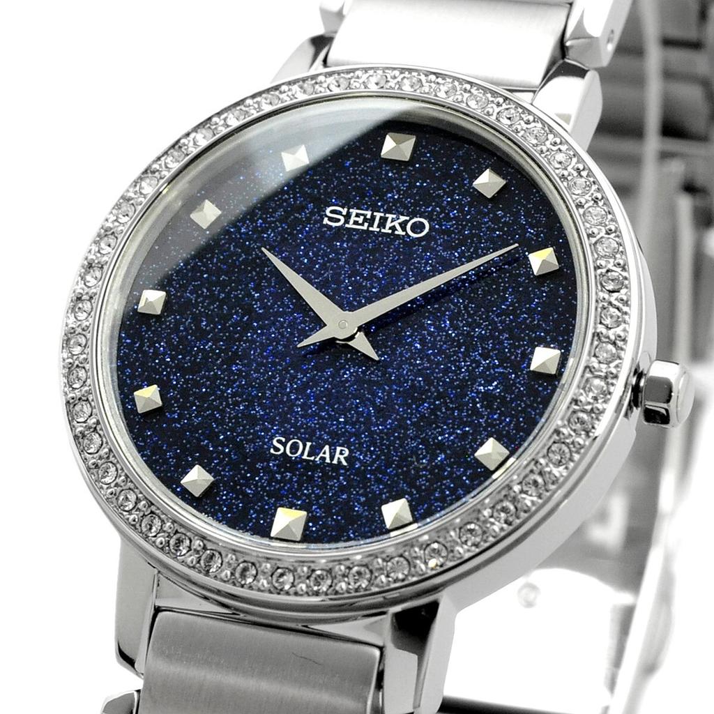 Женские часы SEIKO Overseas Solar SUP433P1, На солнечной батарее, Деловая/Формальная модель
