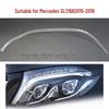 Совместимо с Mercedes-Benz GLS166 2015-2019: Светодиодная полоса дневного ходового света, полоса ДХО «ангельские глазки» и световодная трубка.