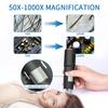 Wireless Portable Zoom Microscope 1000X HD Magnifier Digital Video Camera 8 LED Skin Detector Analyzer