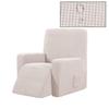 Waterproof Stretch Recliner Cover With Luxurious Jacquard Fabric For Ultimate Comfort