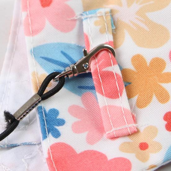 Полетный костюм для попугая с цветочным узором, шлейка для птицы, одежда для попугая с поводком для безопасных прогулок на улице, для какаду, неразлучников