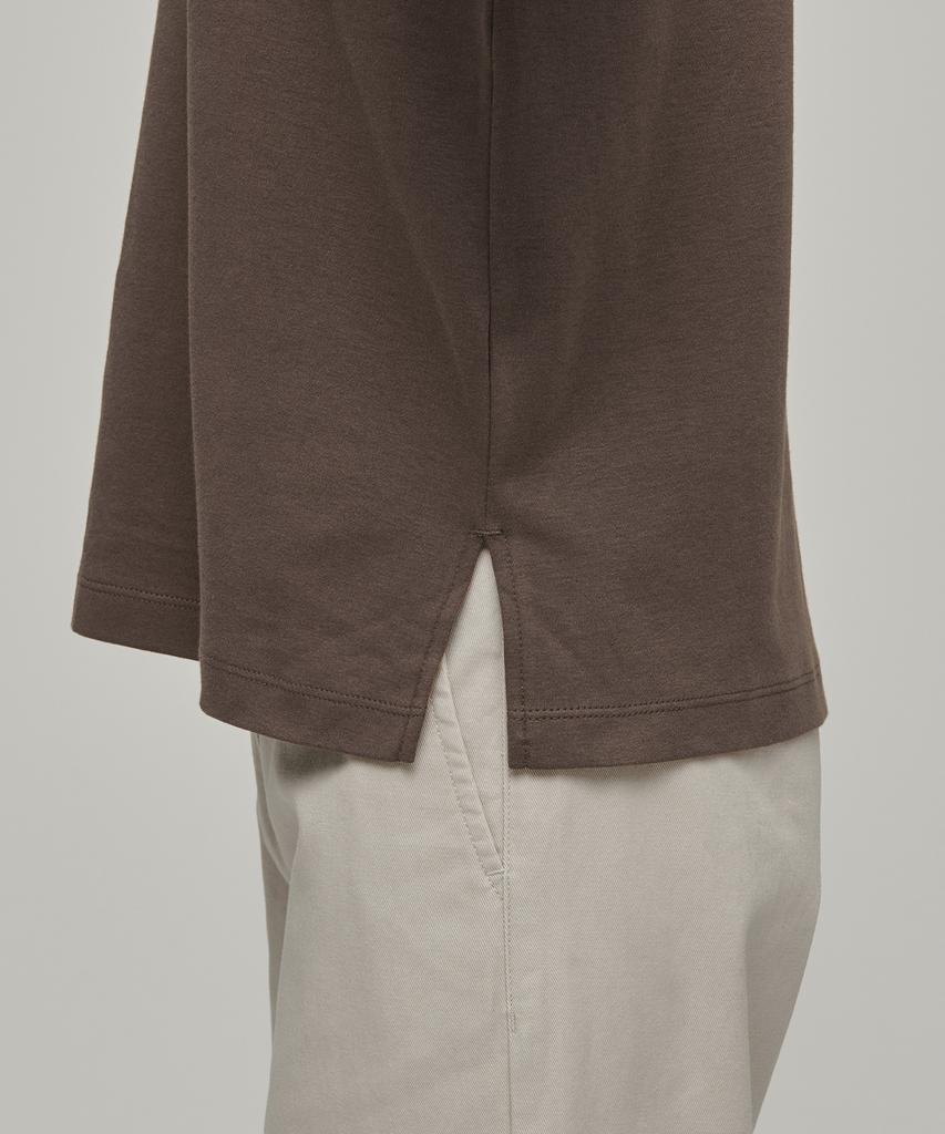 MUSINSA STANDARD WOMAN Women'S Relaxed Crew Neck Long Sleeve T-Shirt [Toffee Brown]