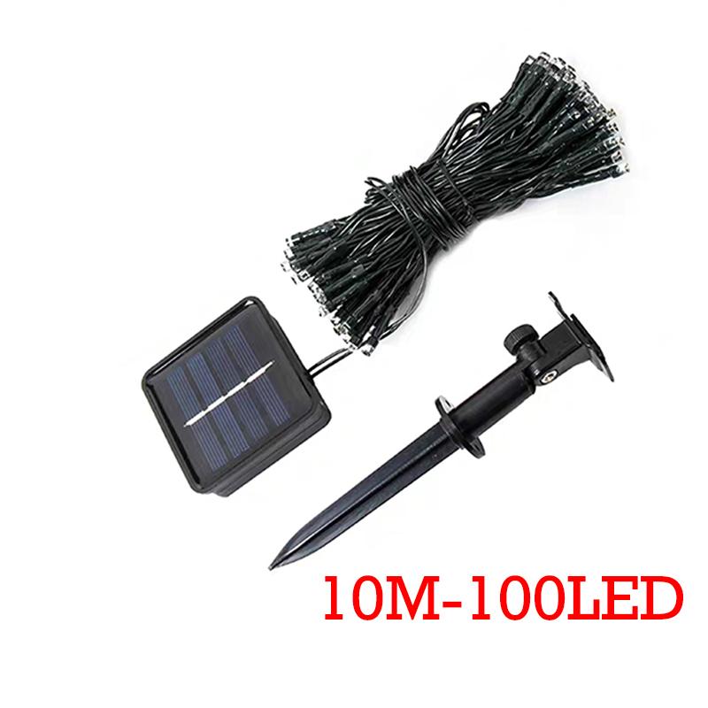 20 м уличный солнечный гирляндный светильник Jardin для 8 режимов, солнечная светодиодная лампа, водонепроницаемое украшение для сада, свадьба, рождественская елка, дом