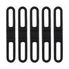5Pcs Set Multipurpose Bike Cycling Bicycle Silicone Fixed Strap Bandage Flashlight Mount Holder