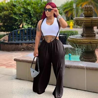 Осенне-зимние женские свободные прямые повседневные широкие спортивные брюки с высокой талией