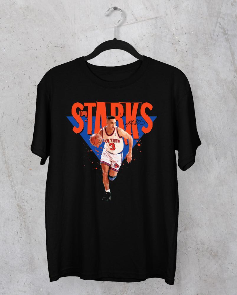 new John Starks Men T-shirt Black Short Sleeve All Sizes JJ3871 Unisex T-Shirt
