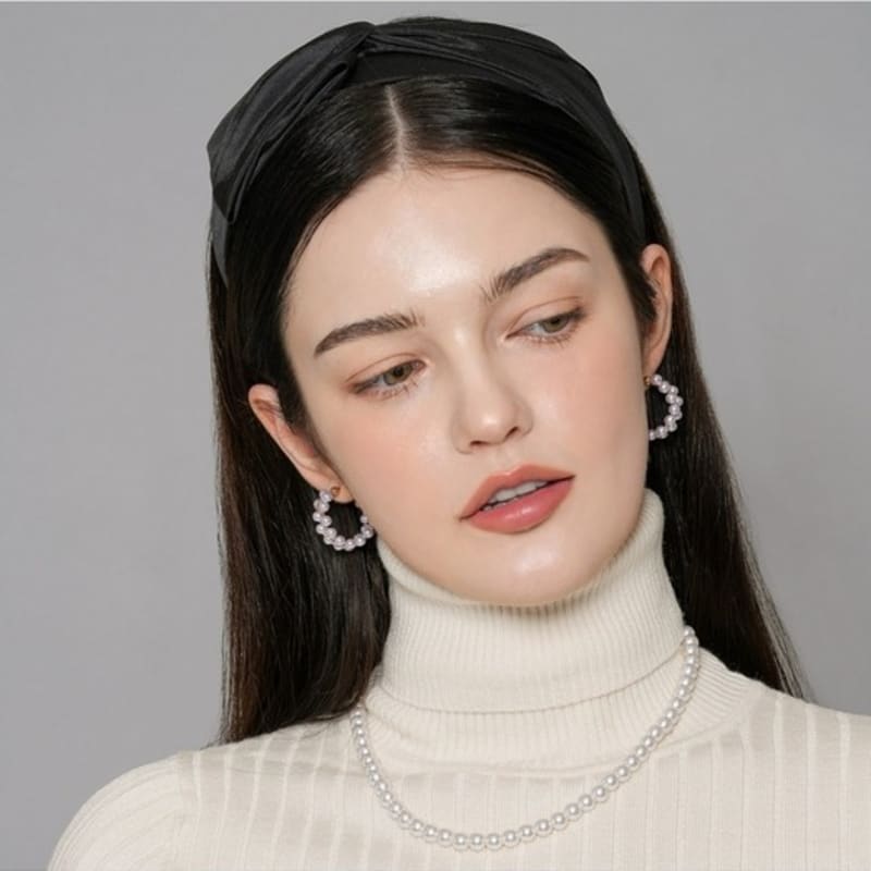 Dana Burton Dual String Pearl Earrings