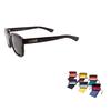 Gucci Lettering Plate Frame Square Sunglasses Men's Tortoiseshell