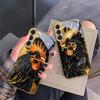 Смелый Золотой Петух Для Samsung Galaxy S20 FE S21 S22 S23 Plus S24 Ultra S25Ultra S21+ S9+ S22Plus Золотой стеклянный чехол для телефона