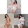 Summer Lady Sleepwear With Milk Silk Fabric For Home Lounge And Sleep Comfort
