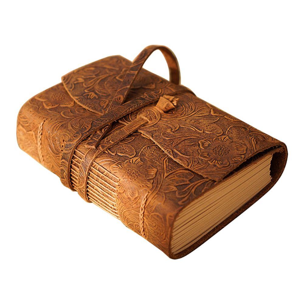 Сделано Журнал Книга Ретро Кожаный Блокнот Бизнес Блокнот Ретро Дорожный Журнал Блокнот для Записей