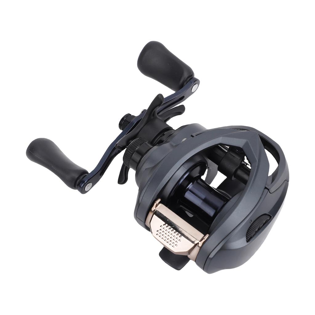 Dual Braking System Fishing Reel 7.0:1 Baitcasting Reels 5+1BB 13.2 Lb Drag Baitcaster Reels Q1 Left Hand