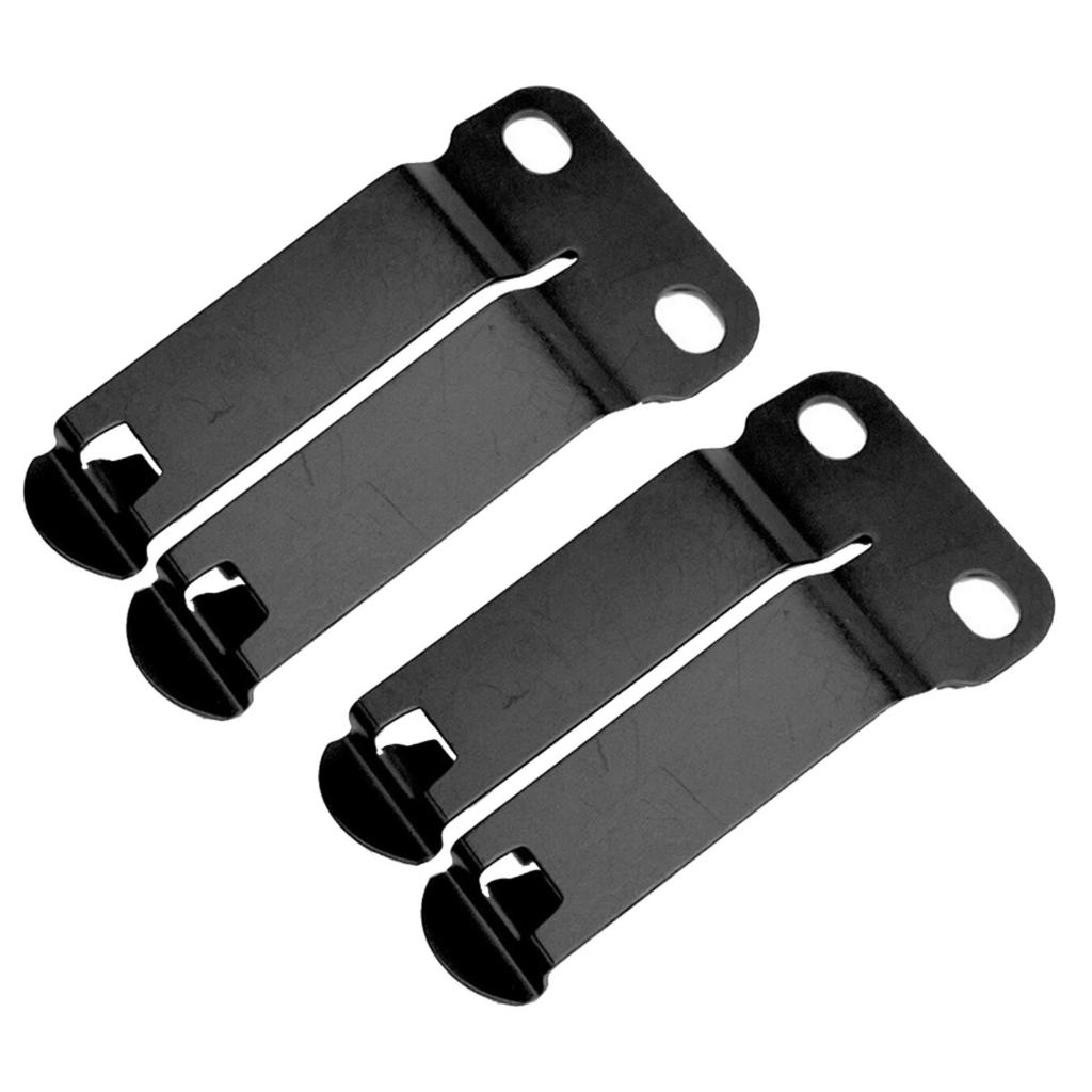 Stainless Steel Holster Clip Set K Sheath Waist Clip Accessories Knife Sheath Back Clip Scabbard Carrying Pocket Clip
