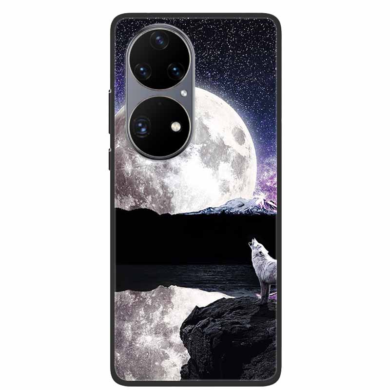 Чехол для Huawei P50 Pro P50E Ударопрочный Мягкий Силиконовый Чехол для Телефона Для Huawei P50Pro Задняя Крышка P 50 Роскошный Защитный TPU Coque