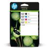 HP 937 Cartouche Encre Authentique Pack De 4 Noir, Cyan, Magenta, Jaune