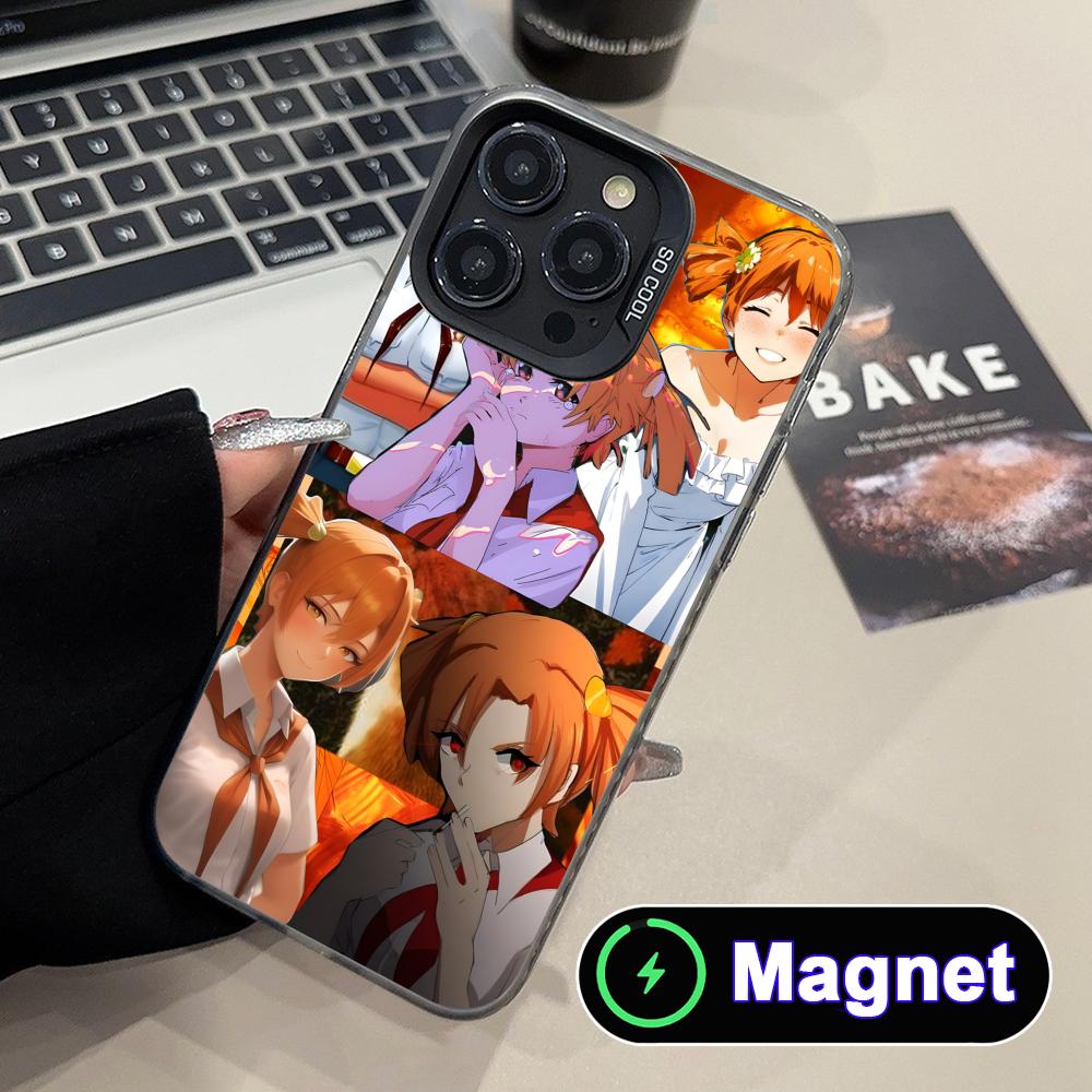 Everlasting Summer Alisa Translucent MagSafe Mobile Phone Case for iPhone 17 16 15 14 13 12 11 Air Pro Max Plus Colorful Cover