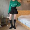 Women's High-Waist Woolen Shorts, Slim & Loose Wide-Leg Pants for Autumn/Winter 2023