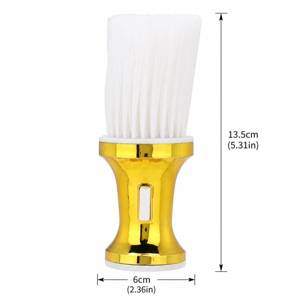 Ergonomic Handle Hair Sweeping Brush Gold Hair Styling Tool Hairdressing Brush Hair Care