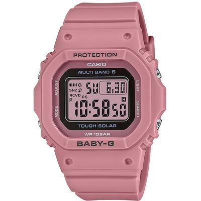 Женские часы Baby-G BGD-5650-4JF [модель BABY-G Square] квадратные цифровые из смолы