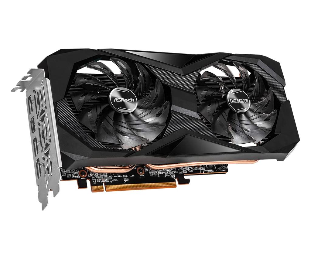 Видеокарта ASRock с AMD Radeon RX6650XT [Продукт авторизованного отечественного дистрибьютора] RX6650XT CLD 8GO