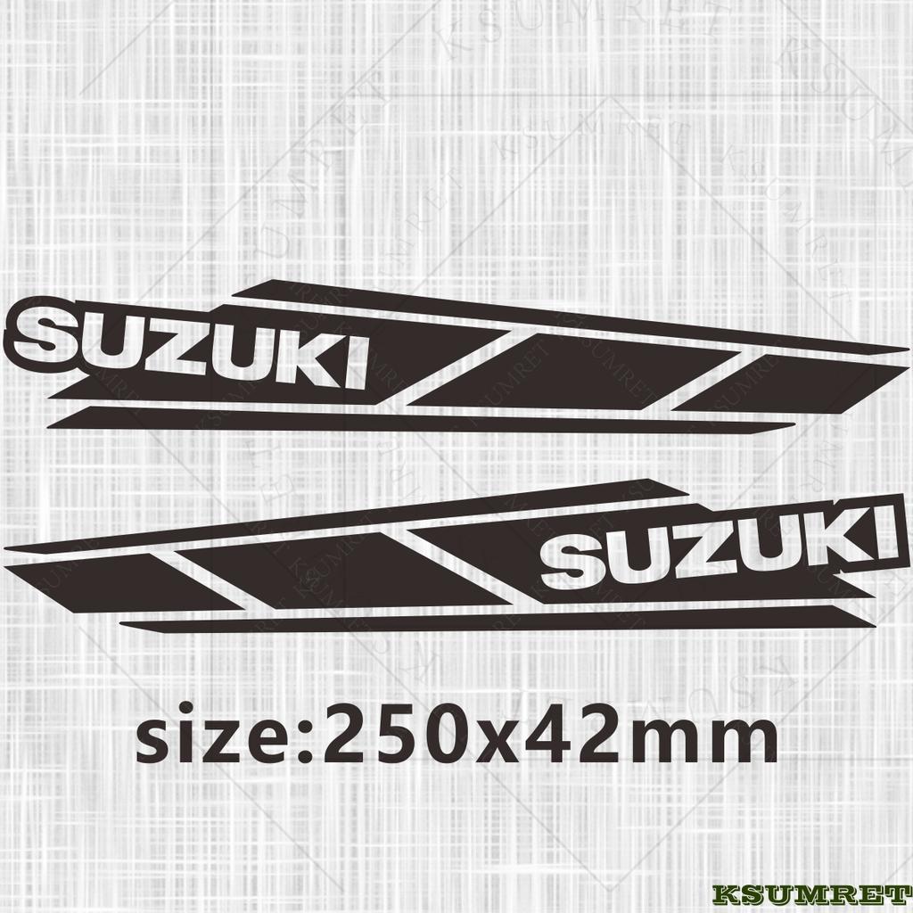 AAGJ1 Виниловая наклейка Логотип Suzuki Наклейки для мотоцикла Шлем Светоотражающий комплект