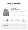 Hengyuanxiang Men's Round Neck Yak Down Blend Jacquard Wool Sweater