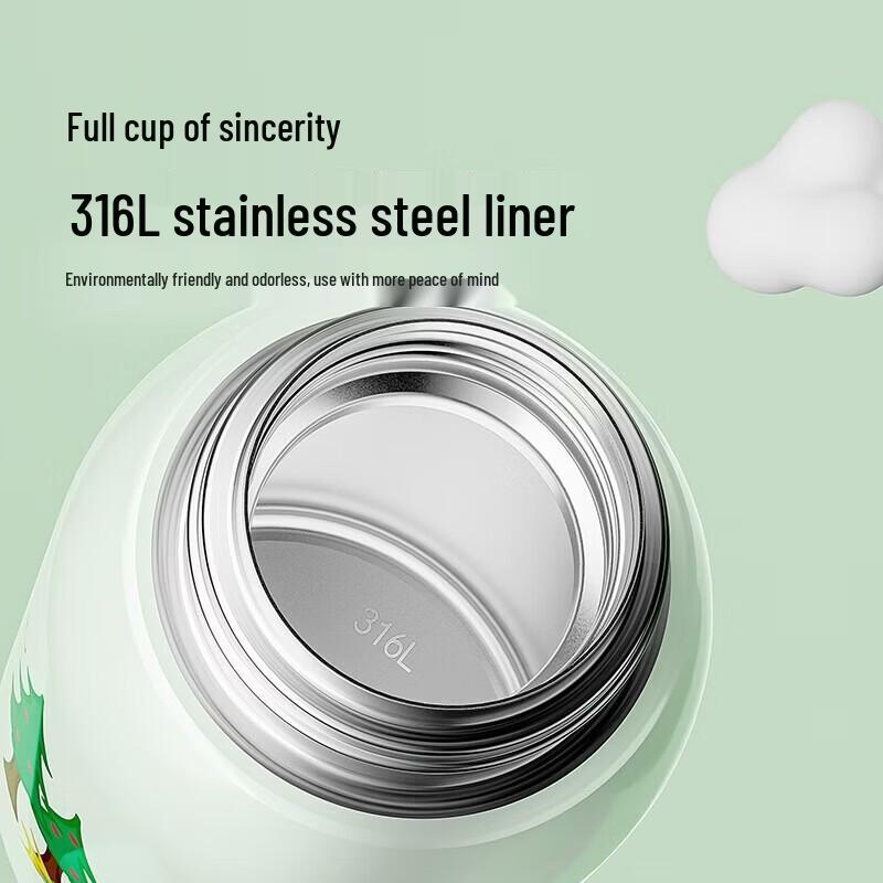 LOCK&LOCK Cartoon Straw Insulated Portable Cup