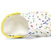 Crocs Baya Сезонные принтованные К Женские Детские Подростковые Сабо Сандалии Шлепанцы Белые