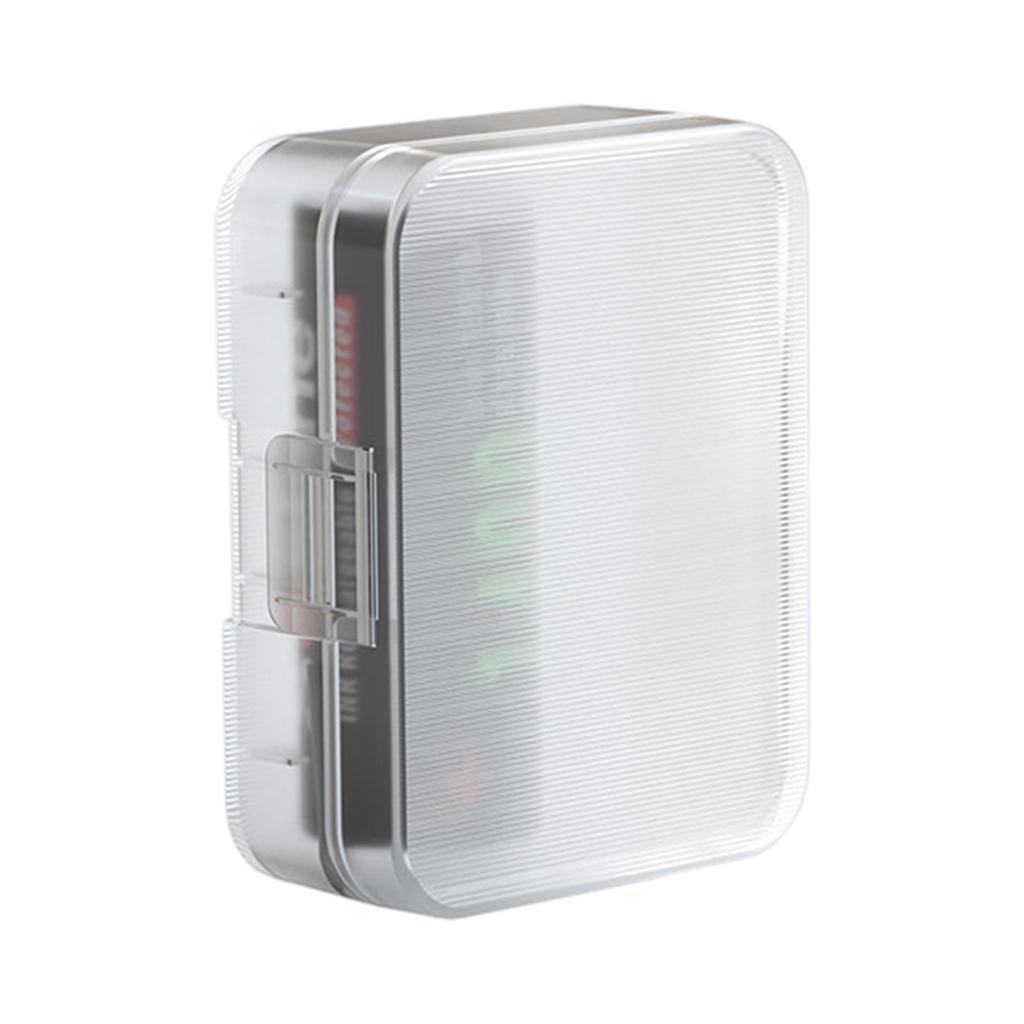 Прозрачный корпус для хранения аккумуляторов 2x18650 или 3x16340 Защитите свои аккумуляторы, предотвратите короткие замыкания и пыль