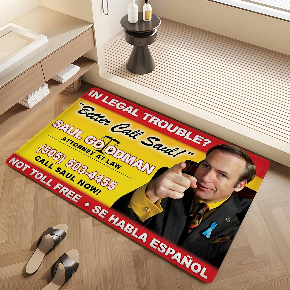 Classic Better Call Saul Floor Carpet Nordic Style Home Doormat Bathroom-Toilet Mats Bedroom Hotel Decor Mat