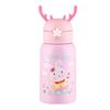 ZISIZ Детская бутылка-термос из нержавеющей стали с оленьими рогами