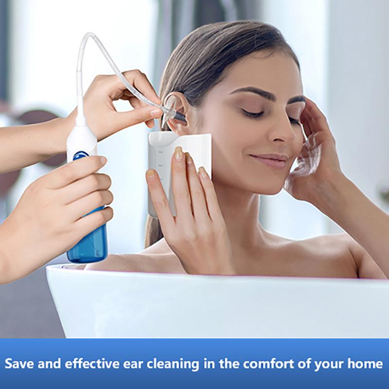 Ear Wax Removal Tool Manual Ear Irrigation Flushing System Safe And Effective Ear Cleaner For Adults Kids Cleaning Washer Kit