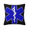 Ems Звезда Жизни Наволочка Диванная EMT Парамедик Медицинская Нордическая Наволочка Бархатная Наволочка