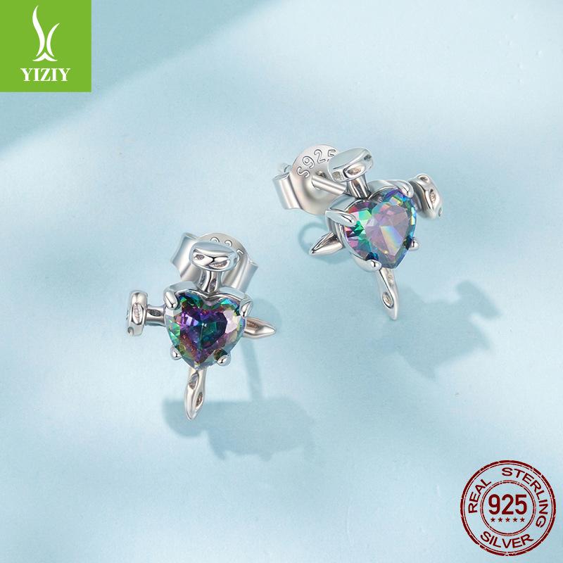 Персонализированные ретро серьги-крестики для влюбленных, мужские и женские, нишевый тренд, серьги из стерлингового серебра S925