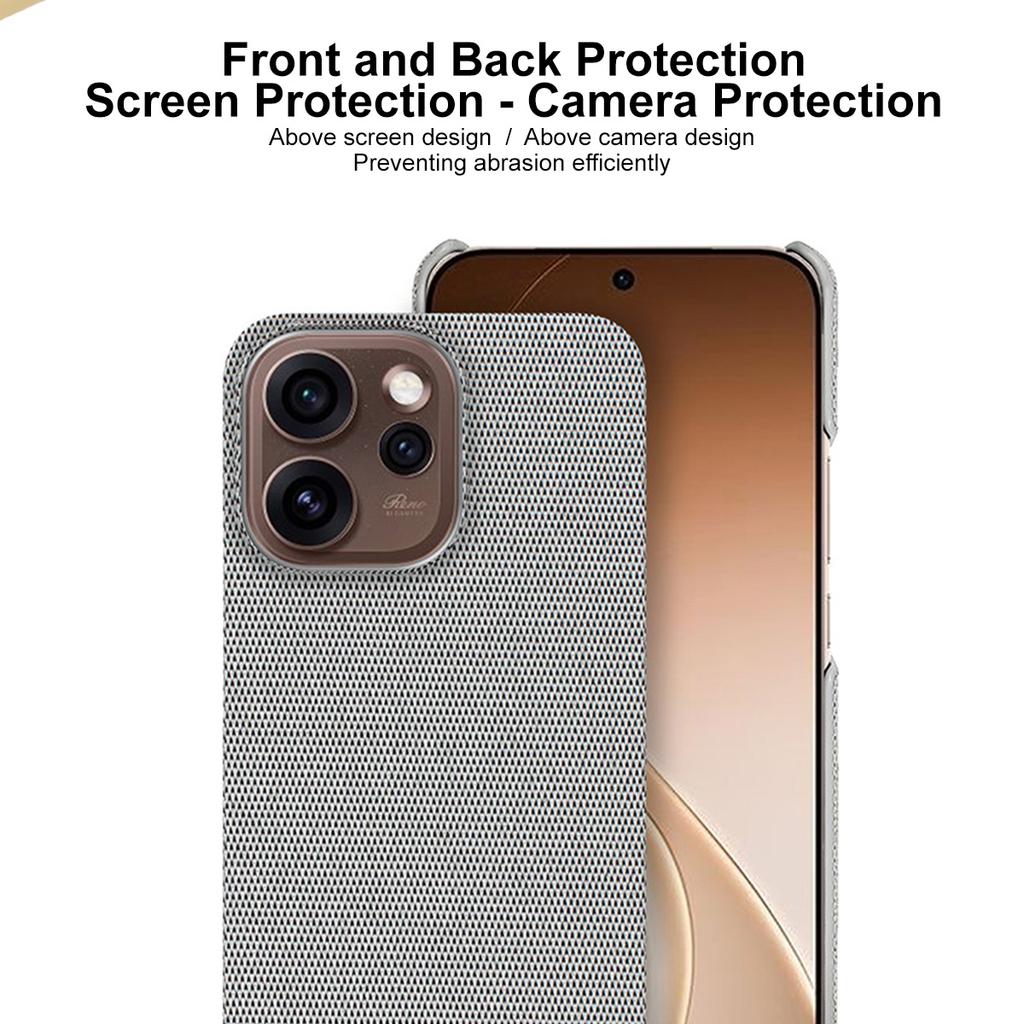 For OPPO Reno 15 Pro Max 5G Global Phone Case IMAK Ruiyi Series Fabric Case