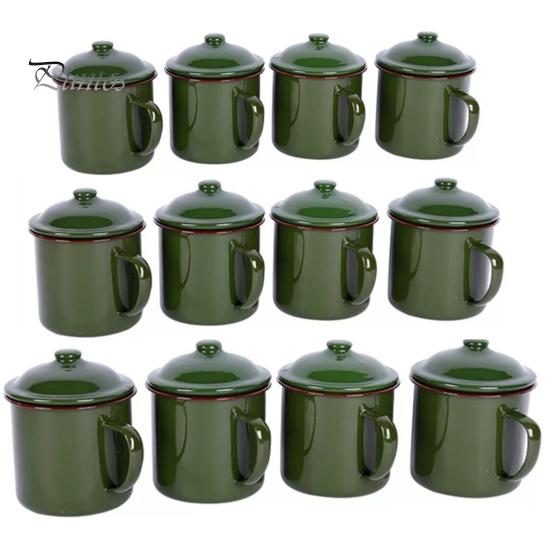 360/500/660 мл чашка для молока, антикоррозийная, здоровая, экологически чистая, ретро кружка для воды с крышкой, бытовые принадлежности