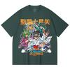 Унисекс футболка из 100% хлопка плотностью 230 г/м² с принтом Saint Seiya V1