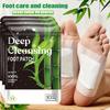 Deep Cleaning And Care Foot Pads, Natural Moisturizing Alcohol Free Adhesive Sheet, Natural Bamboo Vinegar Ginger Powder Foot Pad