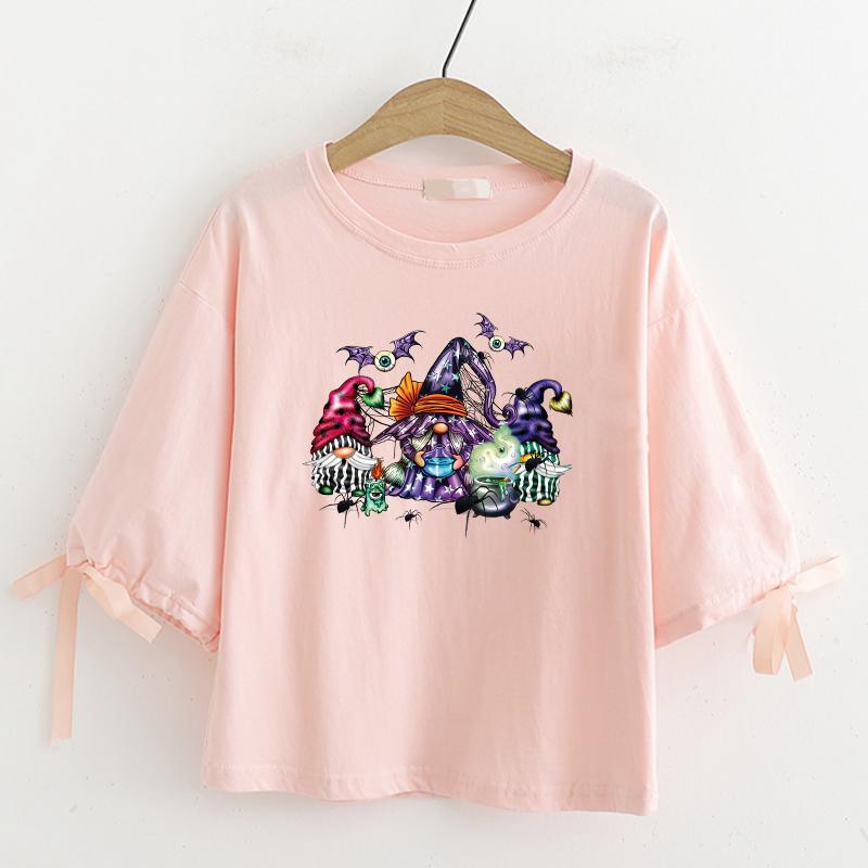 Термотрансферная одежда с изображением гномов на Хэллоуин, наклейки Parches Ropa, термопресс, футболка с аппликацией, толстовки, железные нашивки «сделай сам»