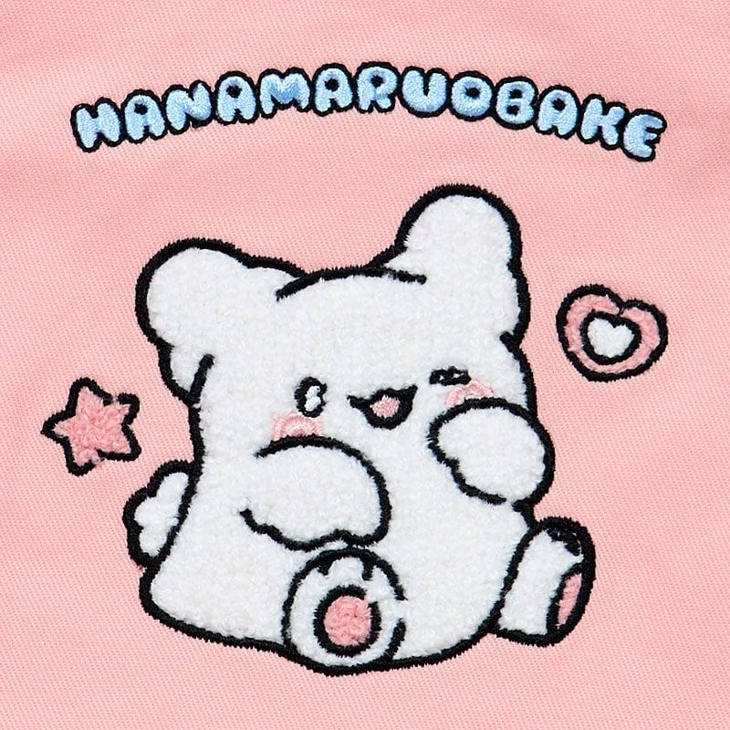 Sanrio HANAMARUOBAKE Вышитый мешочек на шнурке Розовый (Пастельные Сладости Поп)
