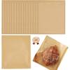 YFFSFDC Freshly Baked Bread Bags, 100-Count, with Clear Window, Kraft Paper and Semi-Film Paper, for Baking, Snacks, Fried Foods, and Tempura, with Co