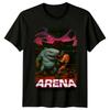 Арена (1989) Футболка с постером фильма в стиле ретро 80-х
