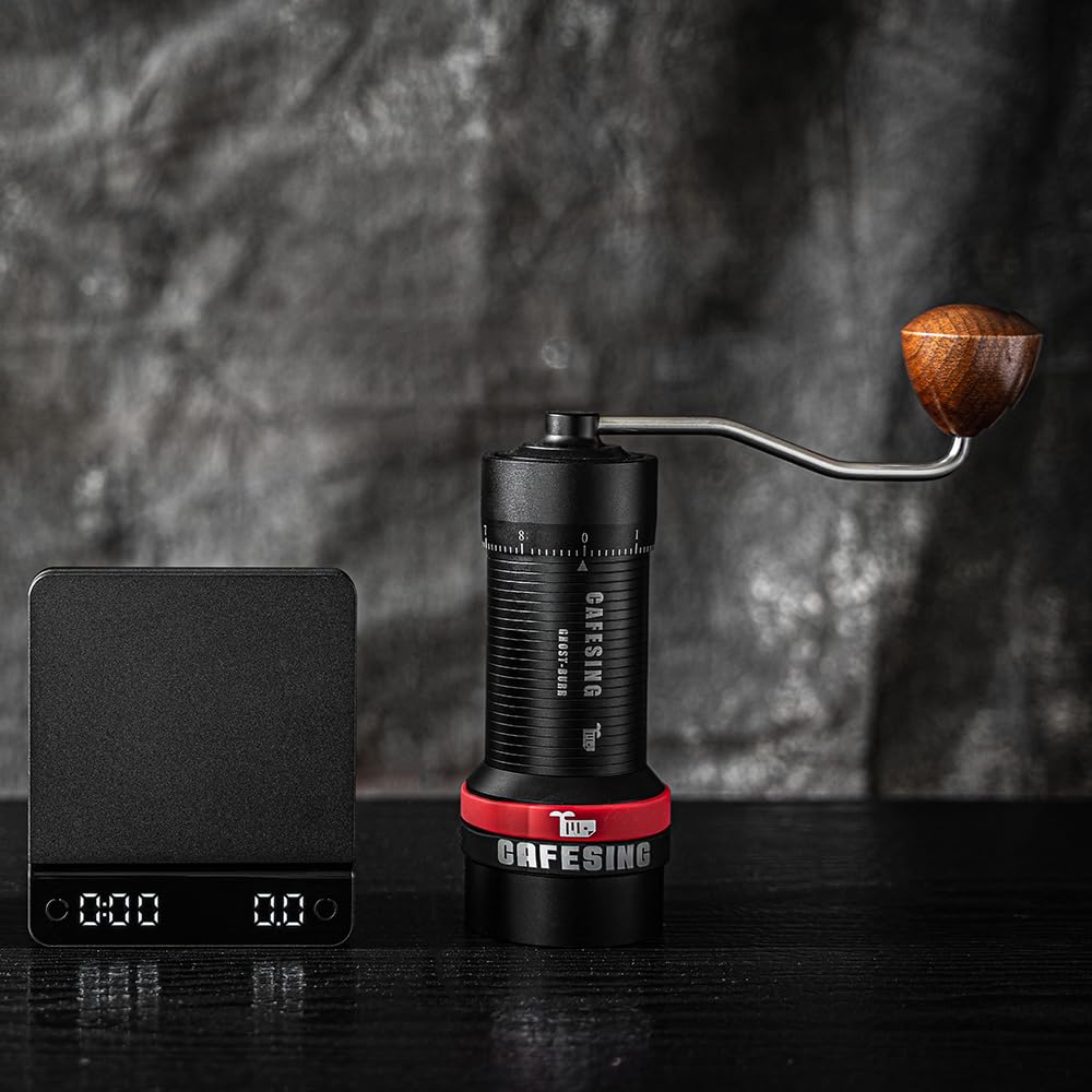 CafeSing ORCA go Ghost Burr Hand Coffee Grinder.