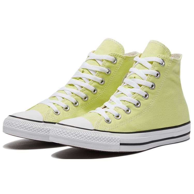 Converse Chuck Taylor All Star Ретро Повседневные Высокие Кеды из Канваса Унисекс Светло-желтые 165497C