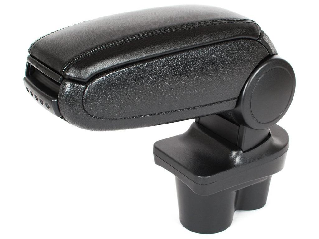 Opel Corsa E 2014- Armrest Set Black Eco Leather with Mounting Kit